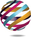 Logo 3D Spere icon